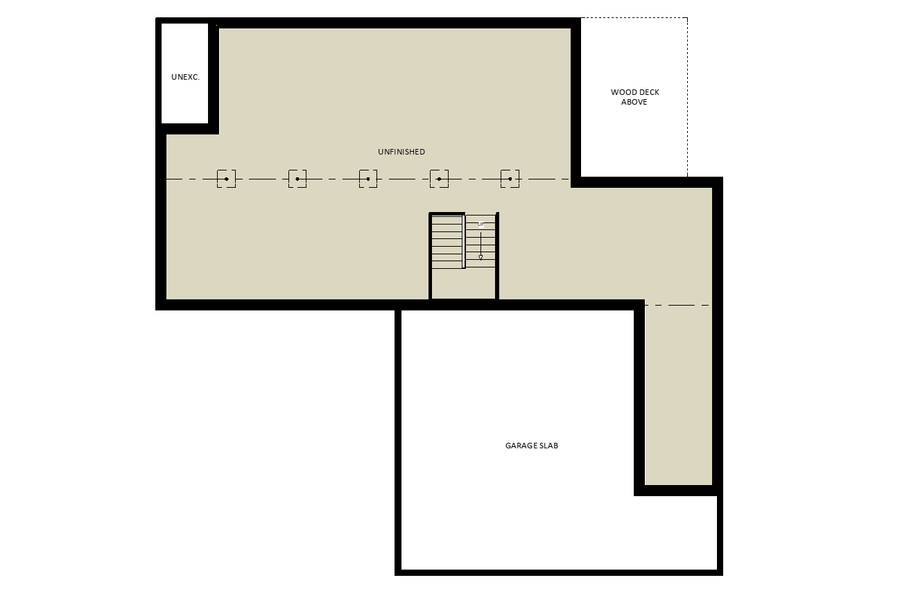 FernLower Level Floor Plan